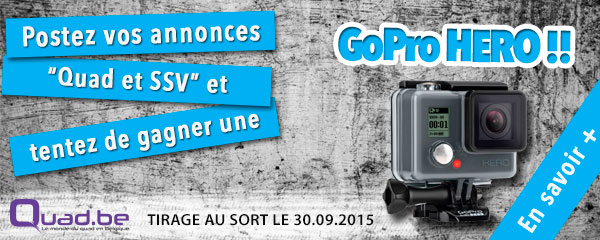 Concours Quad.be, casque + masque cross à gagner !